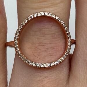 Rose Gold Circle Ring